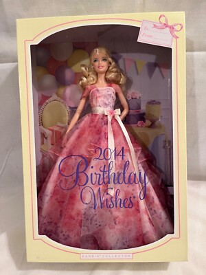 Mattel International / フィギュア/Barbie collector 2014 Birthday// Birthday Wishes Barbie 2014 Doll Collector # BCP64 Mattel 2013 New