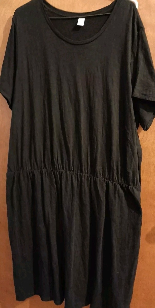 **$$Reduced$$$ Old Navy Women's T-shirt Dress Elastic Waist Size 3XL Black