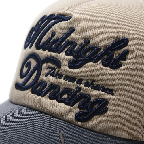 Gorra de béisbol unisex para hombre y mujer malla de baile de medianoche sombreros de camionero beige/vino - Imagen 7 de 10