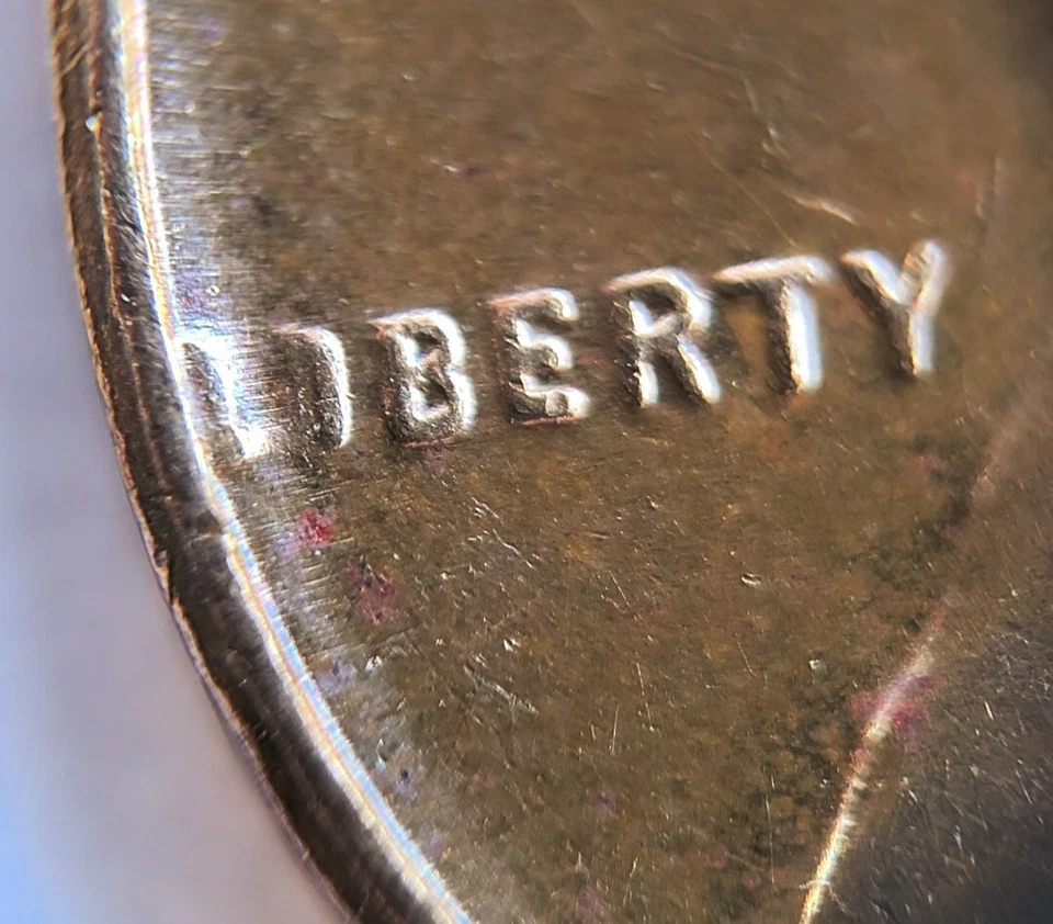 1955 Wheat Penny Errors Lamination And More Obverse Errors - Image 2 of 4