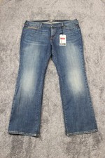 2010 Levis slight curve boot cut womens size 20 denim jean