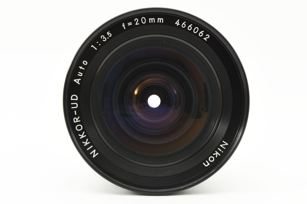 【良品】Nikon NIKKOR-UD Auto 非Ai 20mm f/3.5 Nikon Nikkor UD Auto 20mm f/3.5 Wide Angle MF Non Ai Lens