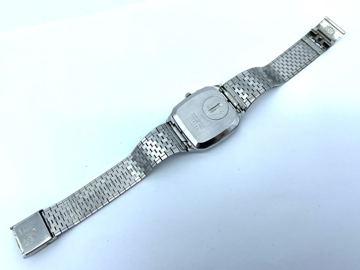 Vintage SEIKO KING QUARTZ Watch Twin Quartz Blue Boxed 9723 Vintage SEIKO KING QUARTZ Watch Twin Quartz Blue Boxed 9723