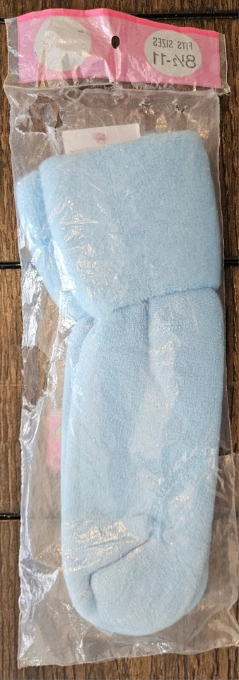 Calcetines informales de salón bootliner borrosos de nailon cepillado Orlon de colección 8,5-11 Foto 2 de 4