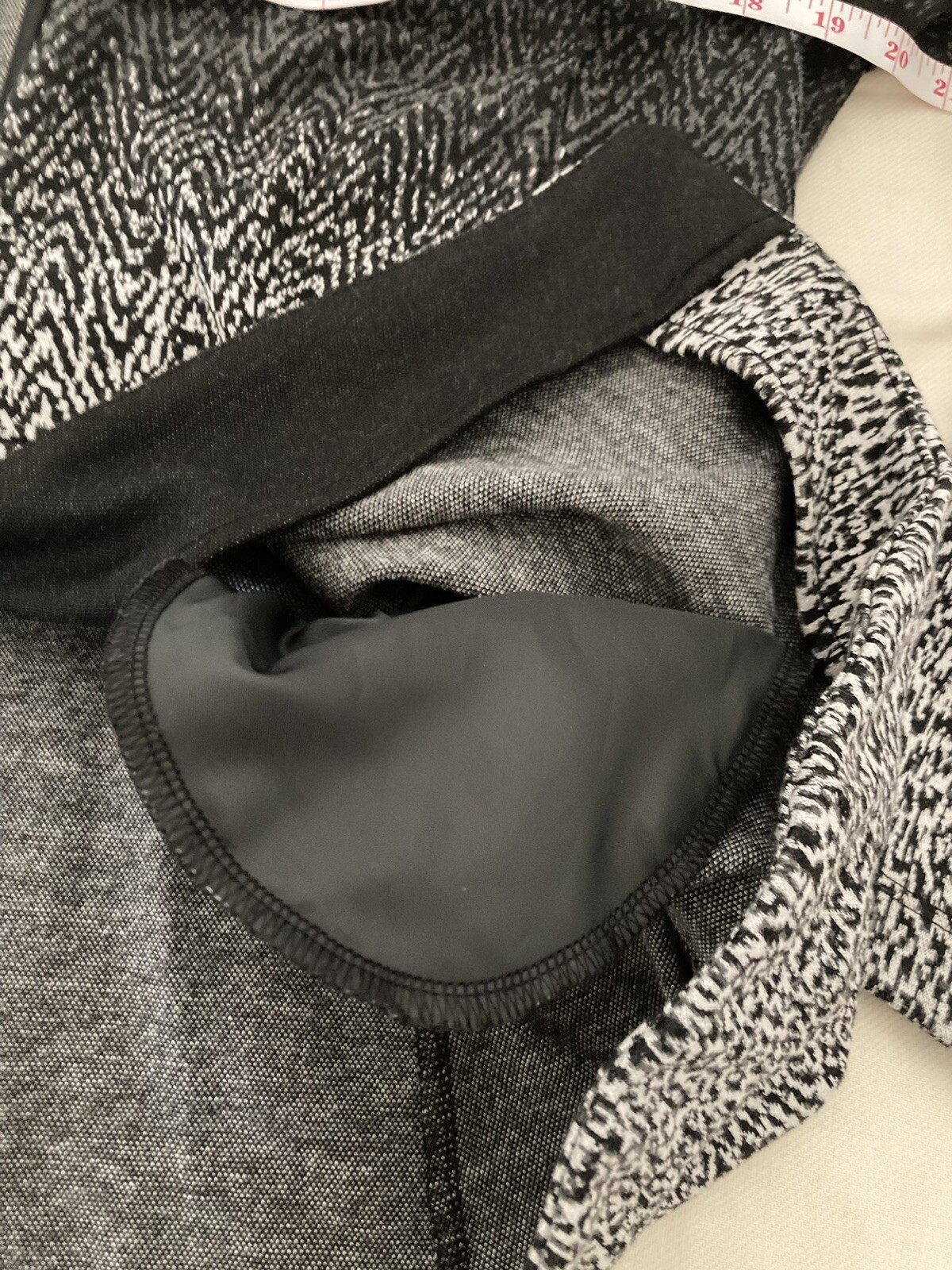 Grace Elements Blazer Jacket Black Gray Spandex O… - image 12