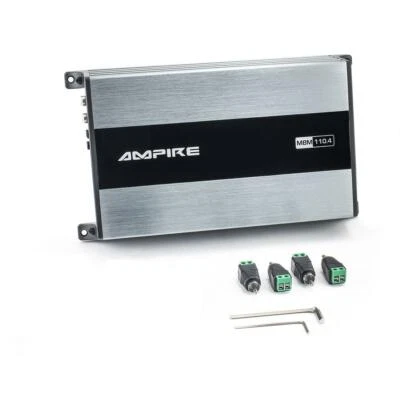 AMPIRE MBM110.4-2G 4 Kanal Verstärker, Endstufe, 4x 110 Watt, Class D  - Bild 1 von 4