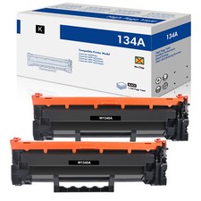 NO CHIP 2PK 134A Toner Cartridge For HP W1340A LaserJet M209dwe M234sdn M234dwe