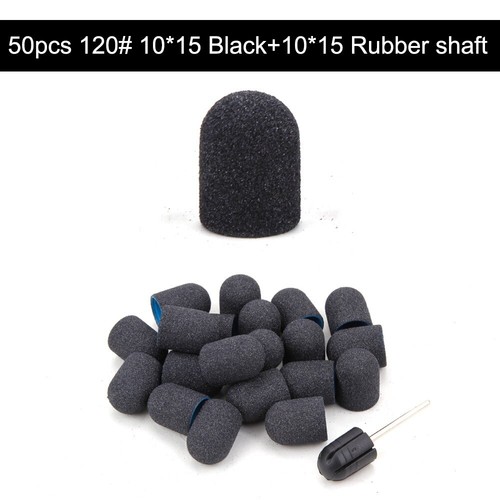 Nail Drill Pedicure Polishing Sand Block Foot Cuticle Remove Tool with Rubber - Picture 12 of 37