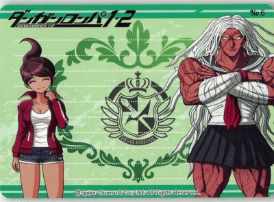 Danganronpa Trading Card Frontier Nisen No.6 Normal Aoi Asahina