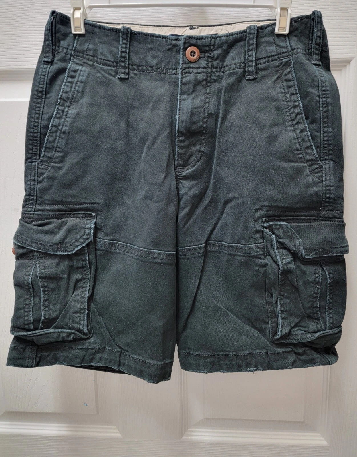 Hollister Black Cargo Short 28
