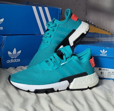 Adidas G26513 Men's Blast Emerald,Core Black White, Ranging 