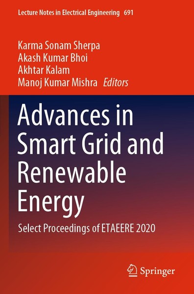 Advances In Smart Grid And Renewable Energy Akash Kumar Bhoi-image