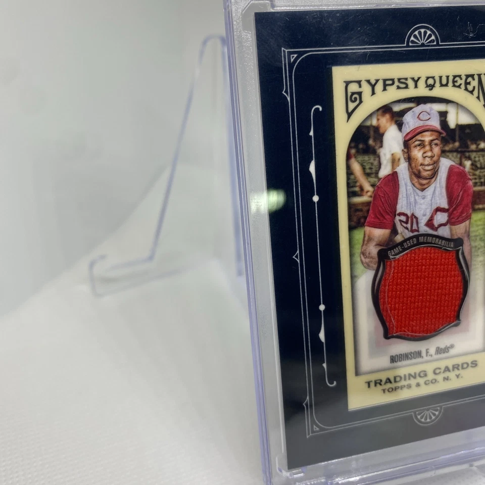 2011 Topps Gypsy Queen Framed Mini Relics Frank Robinson #FMRC-FR HOF - Image 2 of 4