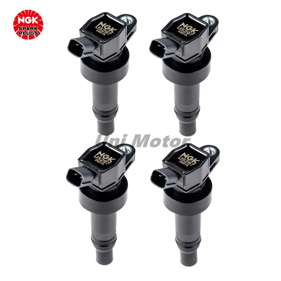 Bobinas de ignição 27301-2B100 4 peças fabricante de equipamento original NGK para Hyundai Veloster 13-16 U5297 - Imagem 2 de 4