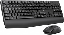 seenda Bluetooth Keyboard and Mouse, COE200 USB Bluetooth Multi Device, Ergono