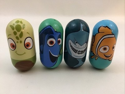 Disney Kellogg Wobblers Finding Nemo Four Pieces 2005 Dory Nemo