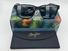 Maui Jim 688-02 Kuniahi Af - Matte Black / Neutral Grey Sunglasses
