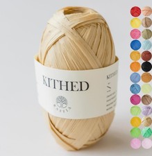 Raffia Yarn, Soft Raffia Yarn for Crochet   328Ft   Smooth Raffia for Hand Kn...