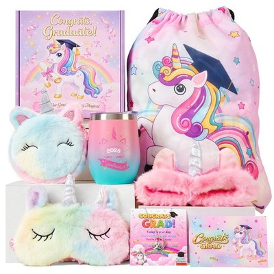 Kindergarten Preschool Graduation Gifts with Unicorn Graduation Tumbler, Slee...