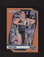 2024 Panini Prizm WNBA #92 Sevgi Uzun Orange Prizms #/99