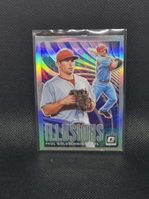 2020 Panini Optic #OI-2 Paul Goldschmidt ILLUSIONS SILVER HOLO PRIZM (O18)