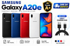 Samsung Galaxy A20e Dual SIM 32GB Unlocked Black White Blue 4G -Grade A, A+
