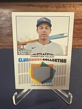 2026 Topps Heritage - Clubhouse Collection Relics Christian Yelich #CCR-CY (MEM)