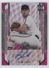 2021 Leaf Metal Draft Pink Wave 8/10 Ryan Cusick #BA-RC1 Auto nd3