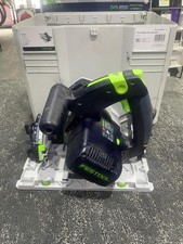 Festool TS55 F EBQ 240V 1200W Plunge Cut Circular Saw - White (C)