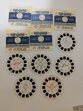 View-Master Lot of 11  Asst Reels 1950's Autry Cassidy Rogers Cisco Kid