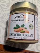 Tesori di Langa Spreadable Pistachio Cream 6.70 Ounces Free Shipping