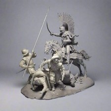1/32 54mm Resin Model Kit Polish Hussar & Pikemen Unpainted