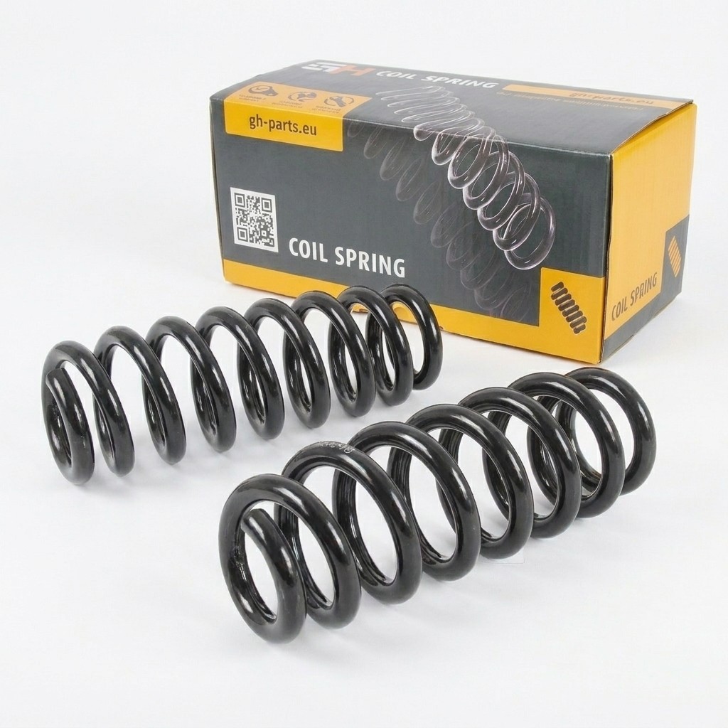 2x Coil Springs Rear Right and Left for Volvo S60 11.2000-,S80,V70,XC70