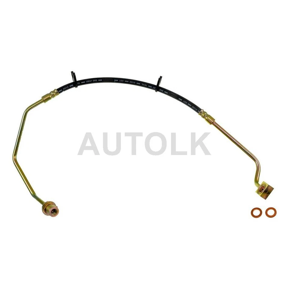 Dorman Brake Hose Line Fits 2004 2005 2006 2007 2008 2009 Dodge Durango - Image 3 of 4
