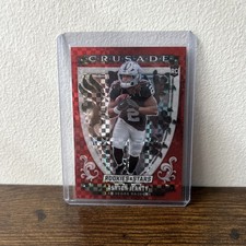 2025 Panini Rookies & Stars - Crusade Ashton Jeanty #9 Red Plaid (RC)