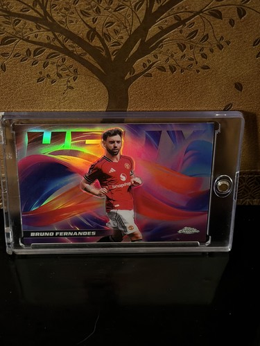 2025-26 Topps Chrome Premier League - Helix Bruno Fernandes #HX-7