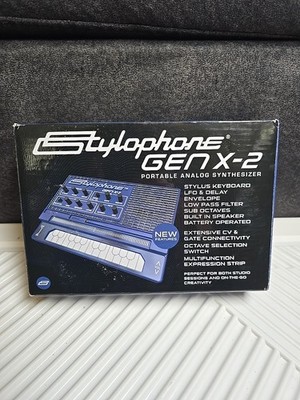 Dubreq Stylophone Gen X-2 Analog Synthesizer - New Open Box