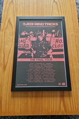 Jedi Mind Tricks Vinnie Paz Final Tour Poster - 17x11 Inch - Underground Hip Hop
