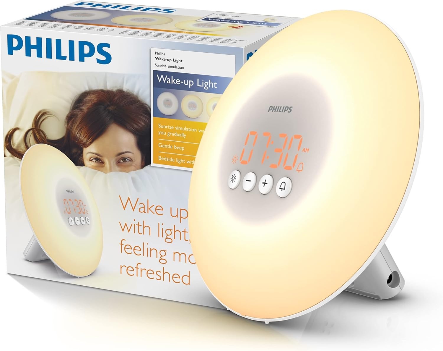 Fatigue matinale ? Philips Éveil lumière HF3500 simulation de l'aube anti-stress