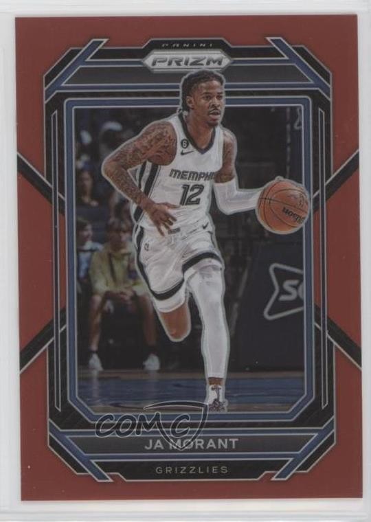 2022-23 Panini Prizm Red Prizm 246/299 Ja Morant #200 6ns