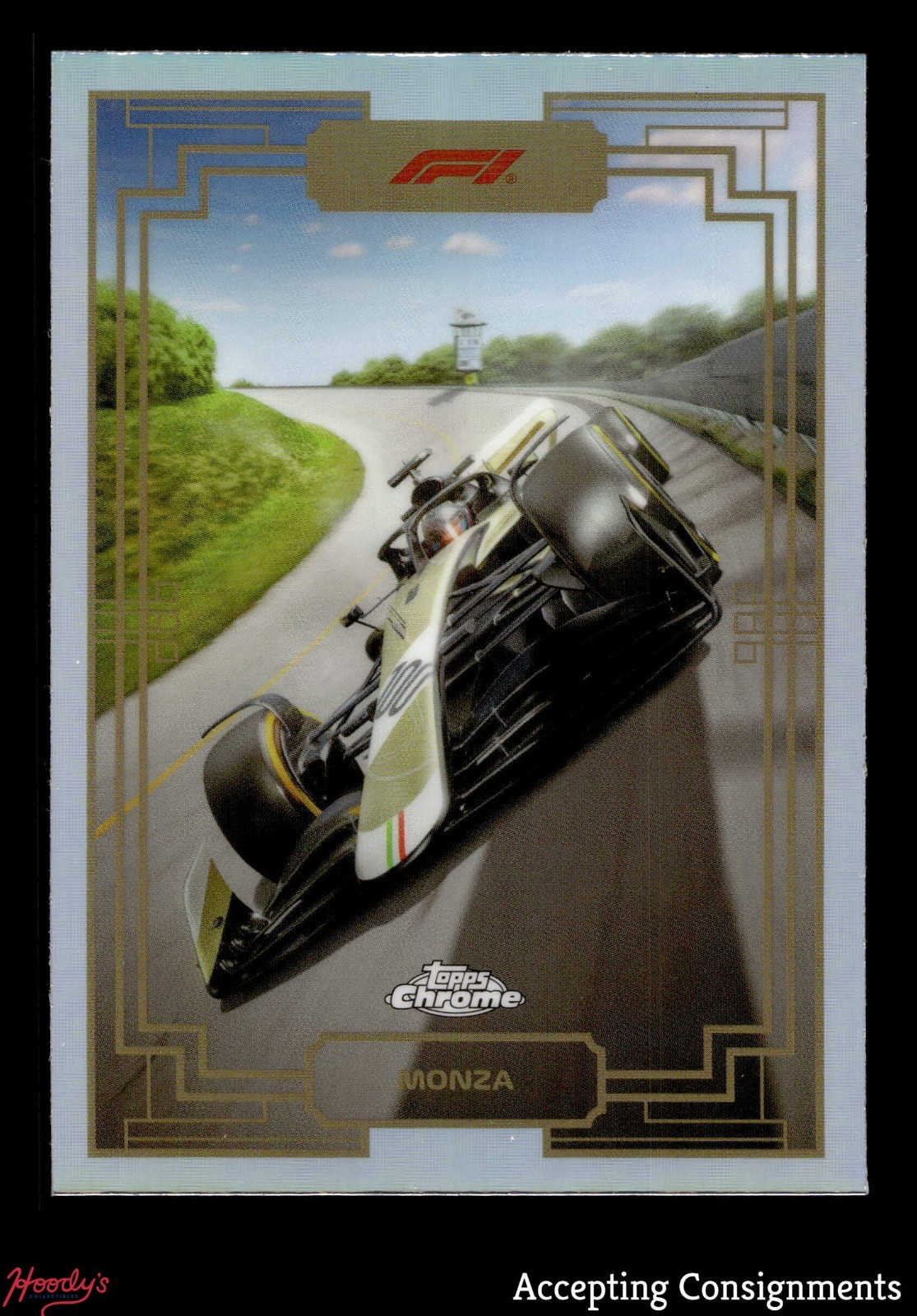 2023 Topps Chrome Formula 1 Art du Grand Prix Gran Premio d'Italia 2022 SP
