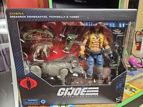GI Joe Classified Series #125 Cobra Dreadnok Gnawgahyde Porkbelly & Yobbo Set