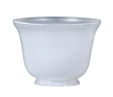 B&P Lamp 4" lip fit, gas shade, SB inside, matches 08416