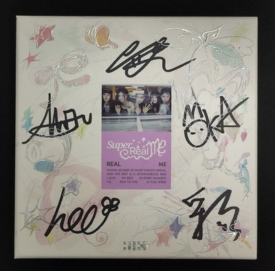 ILLIT [Super Real me] real hand signed autographed PROMO album