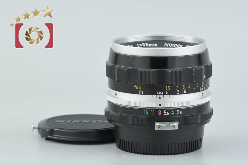 ニコン Nikon NIKKOR-S Auto 35mm F2.8 非Ai Nikon NIKKOR-S Auto 35mm f/2.8 Non Ai Lens | eBay