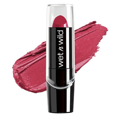 wet n wild Silk Finish Lipstick, Hydrating Rich Buildable Lip Color, Formulated 