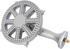 Cast Iron Propane Burner Head with Brass Fitting Orifice (SH16-DIY Burner)