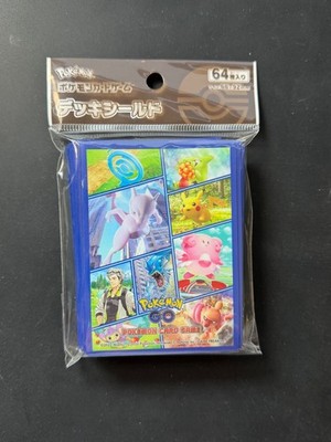 Pokemon GO Niantic Card Sleeves Deck TCG 64 Official Pokemon Center Japan