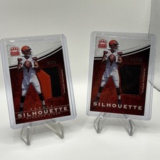 2017 Crown Royale DeShone Kizer Rookie Silhouette X2 /50 & pink  /250 Browns