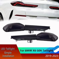 Für BMW X6 X6M G06 2019-2023 LED Rückleuchten Schwarz Dynamischer Blinker